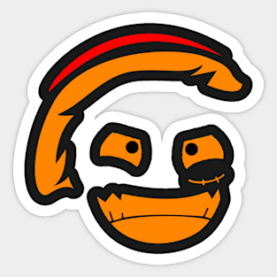 The Pirate of Smile Mask Sticker